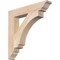 Ekena Millwork Imperial Traditional Smooth Bracket, Douglas Fir, 3 1/2"W x 22"D x 22"H BKT04X22X22IMP01SDF - alternate 1